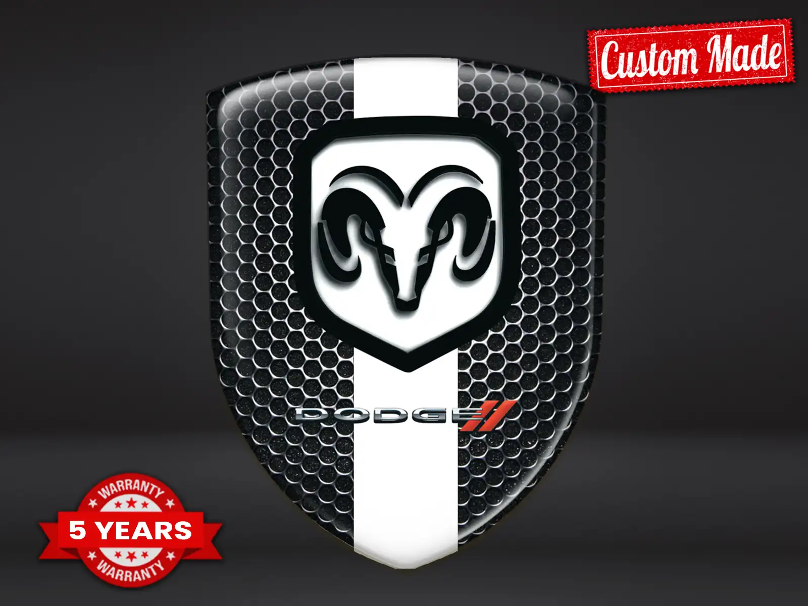 Dodge Abzeichen Auto Pro Max Robust Stilvoll Performance